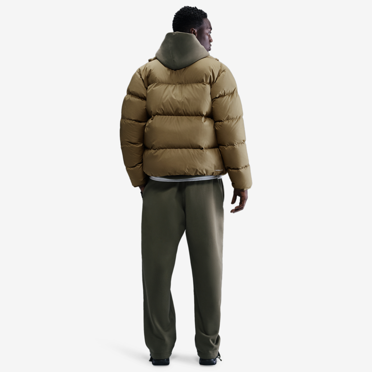 Nike SF Club 550 Puffer Jacket Image 4 of 4. Tap to open photo gallery.