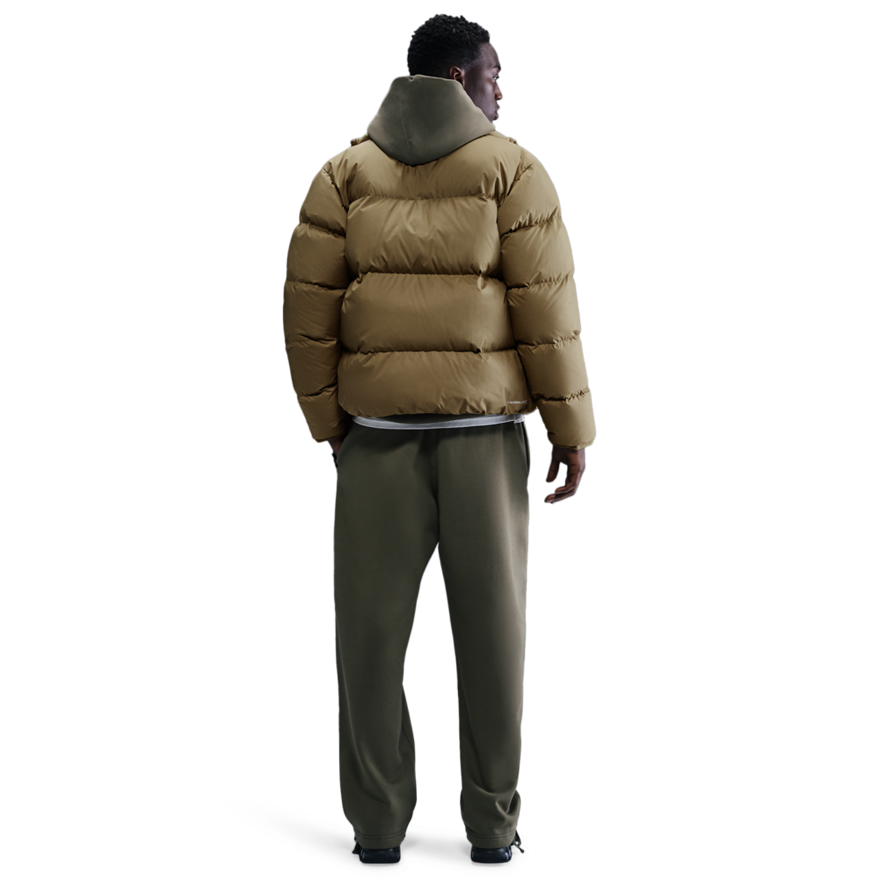 Nike SF Club 550 Puffer Jacket Image 4 of 4. Tap to open photo gallery.