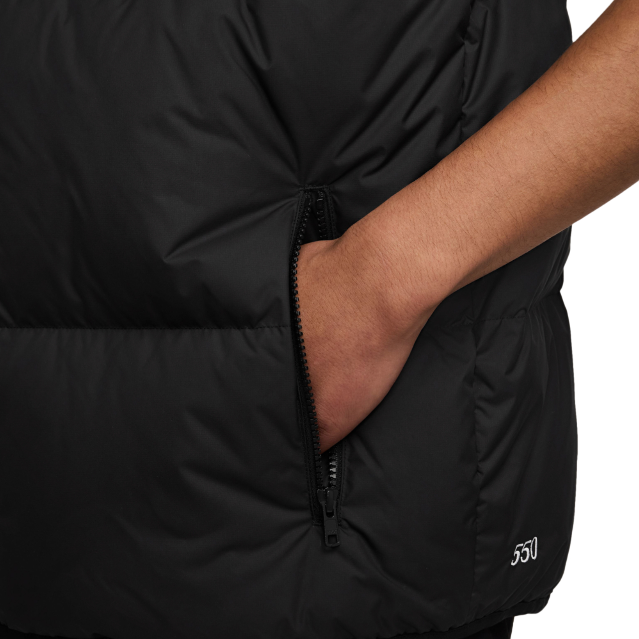 Nike Club Puffer Vest 550 Image 3 of 3. Tap to open photo gallery.