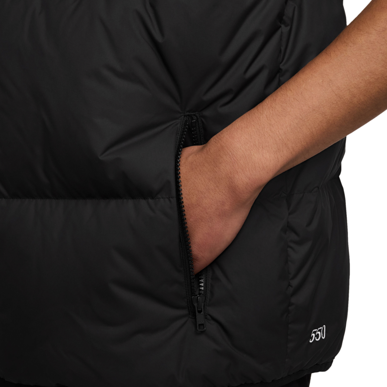 Nike Club Puffer Vest 550 Image 3 of 3. Tap to open photo gallery.