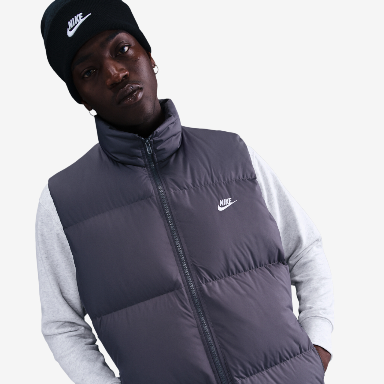 Nike Club Puffer Vest 550 Image 1 of 4. Tap to open photo gallery.