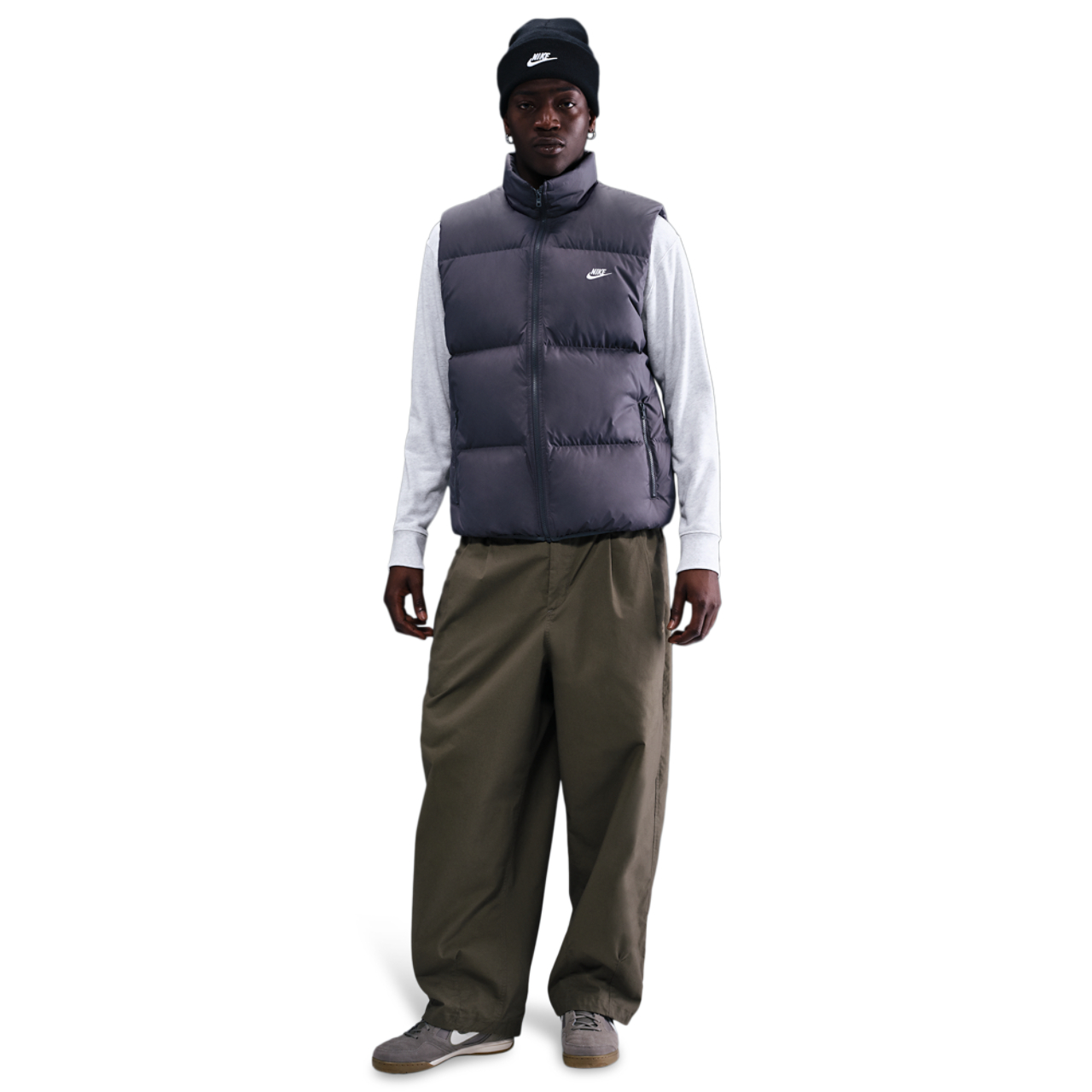 メンズウェア clubhaus OncourseTech Puffer Game Vest L OncourseTech Solotex®️ Puffer Game Vest - Black