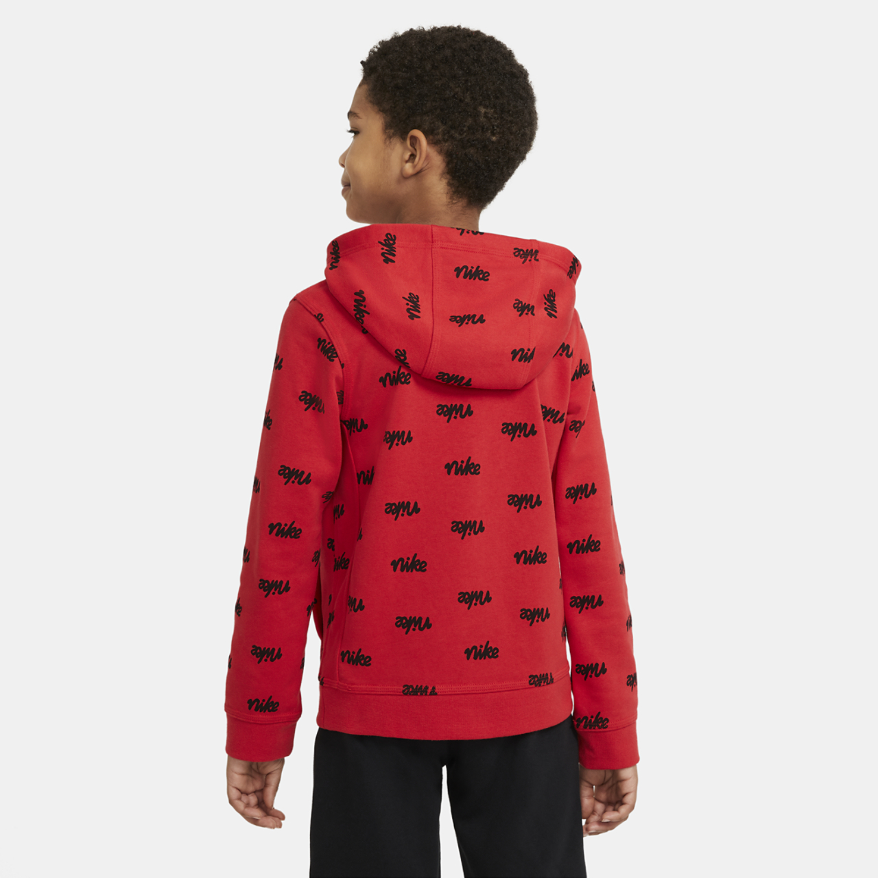 Nike Script Pullover Hoodie Image 2 of 2. Tap to open photo gallery.