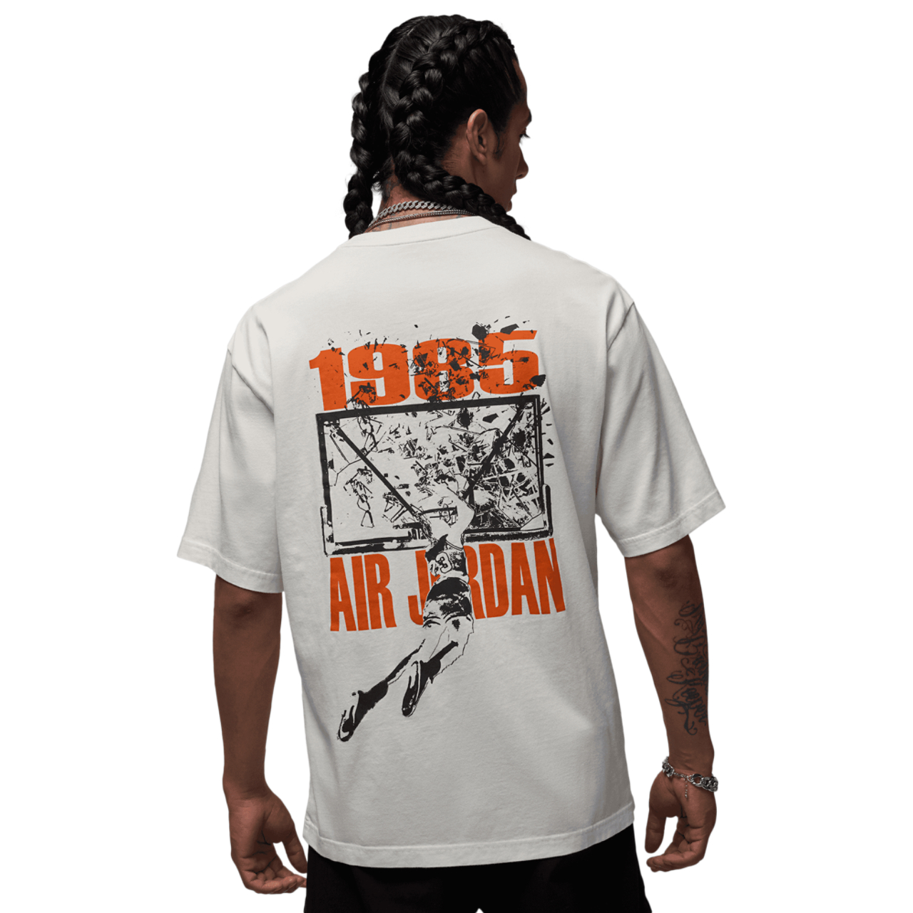Jordan Brooklyn SBB Oversize GFX Short Sleeve Crew - Men's | Foot
