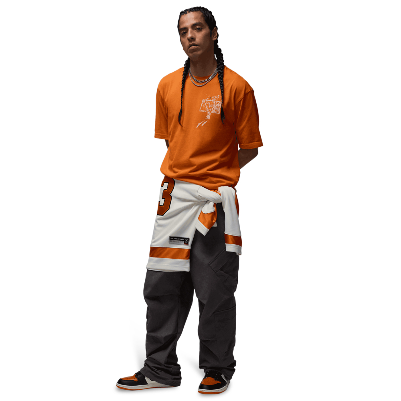 Jordan Brooklyn SBB Oversize GFX Short Sleeve Crew - Men's | Foot