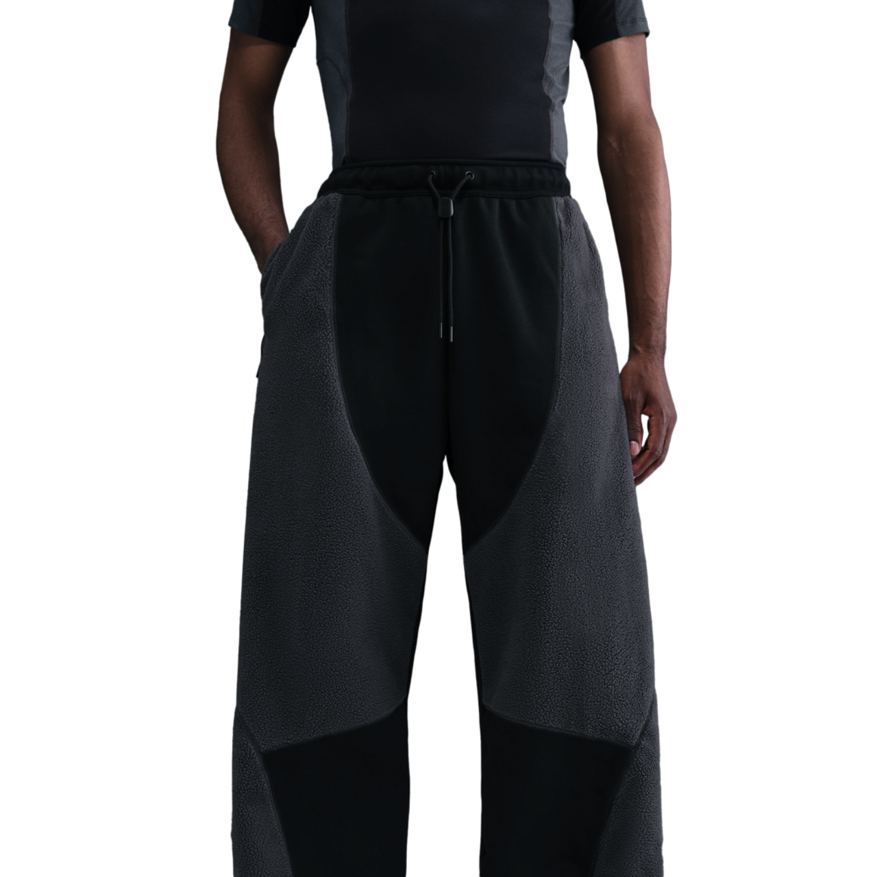 Nike Tech Windwall Open Hem Pants Image 1 of 4. Tap to open photo gallery.