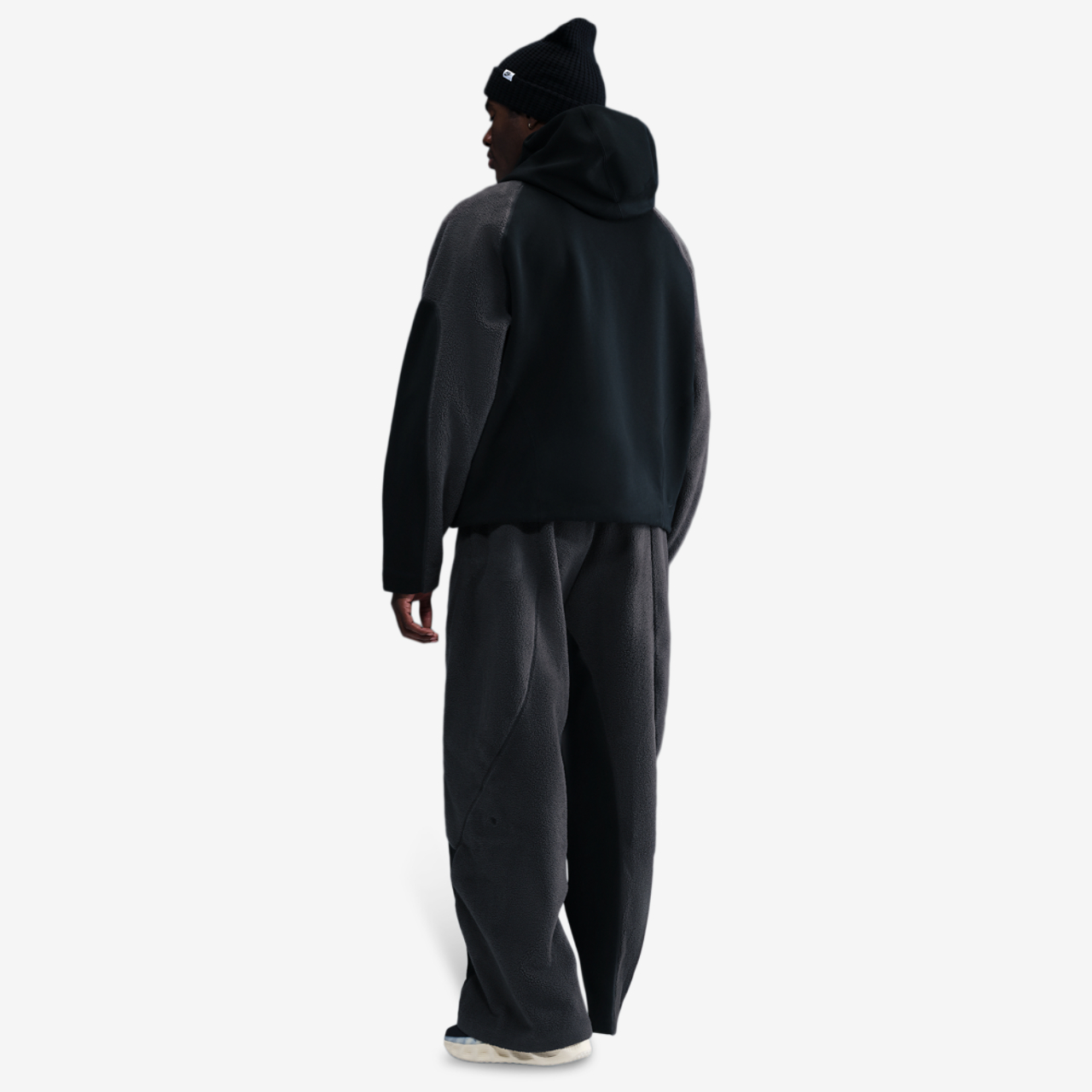 Nike Tech Windwall Open Hem Pants Image 4 of 4. Tap to open photo gallery.