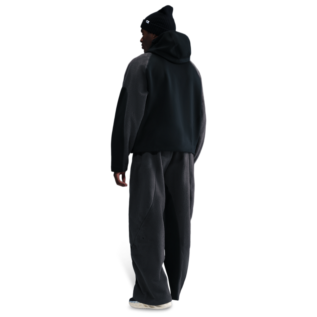 Nike Tech Windwall Open Hem Pants Image 4 of 4. Tap to open photo gallery.