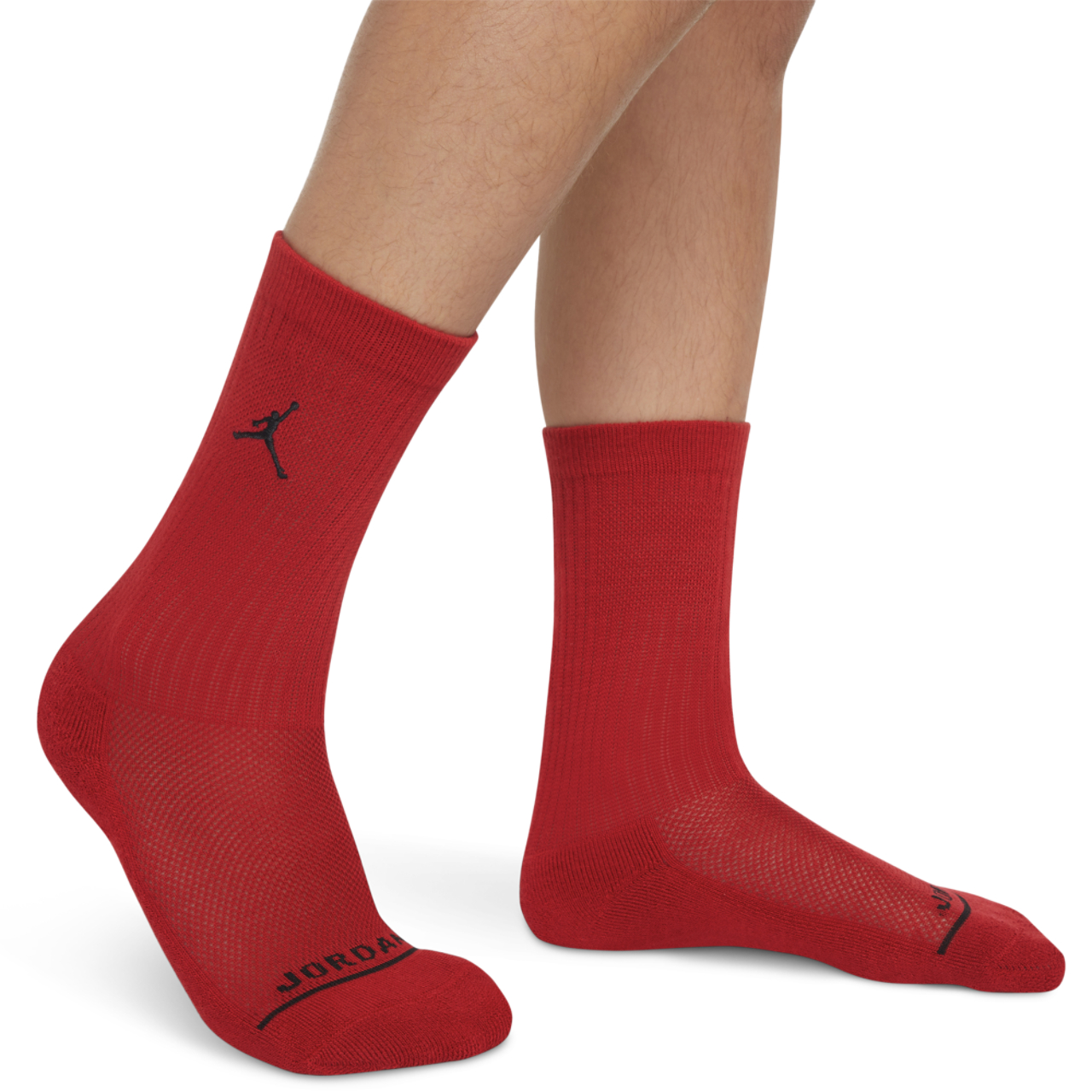 Jordan Legend Crew Socks 6-Pack Image 3 of 6. Tap to open photo gallery.