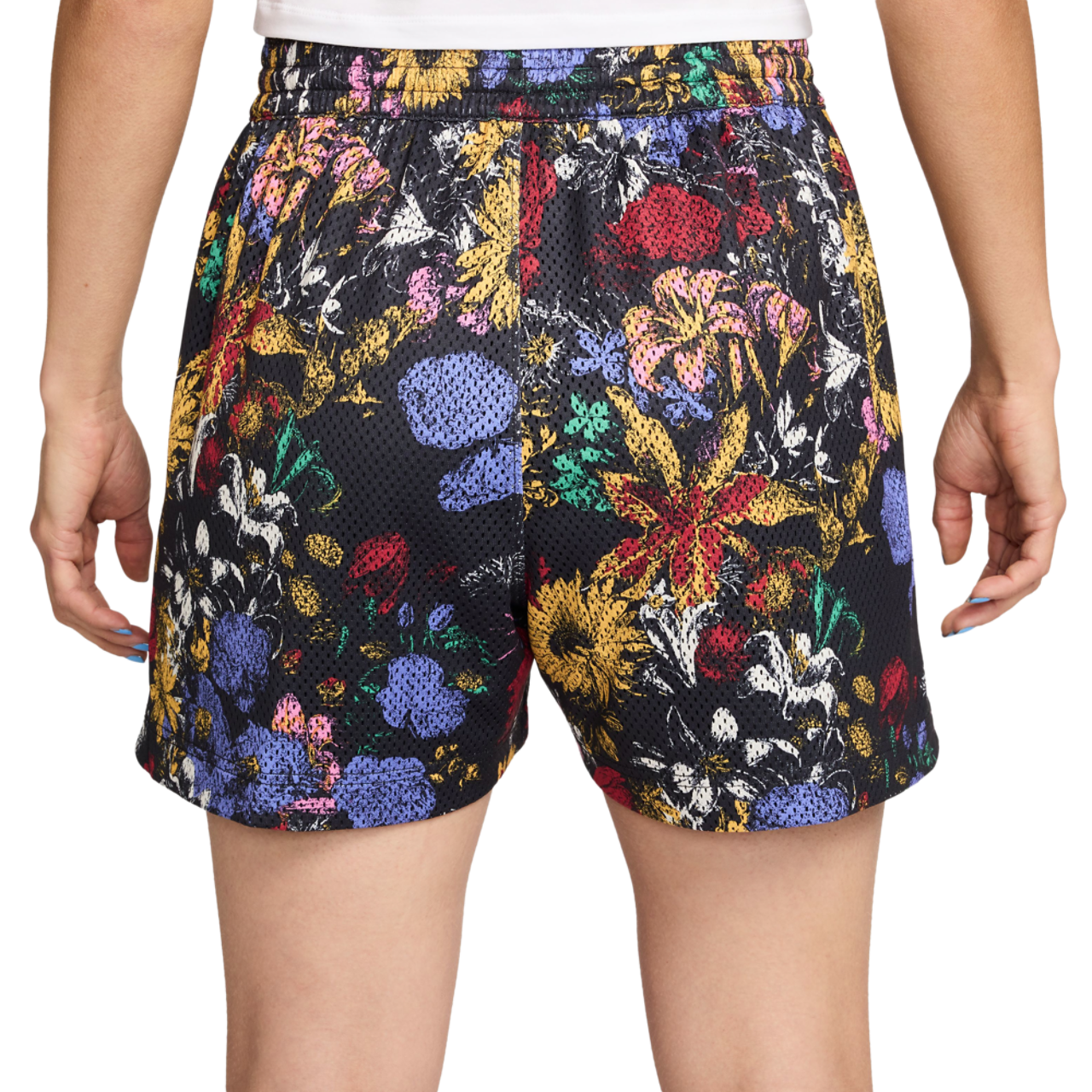 Nike Dri-FIT Essential Seasonal 4" AOP Shorts Image 2 of 4. Tap to open photo gallery.