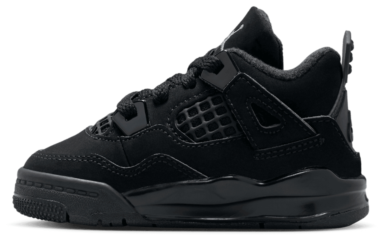 Toddler Jordan AJ 4 Retro OG Black Cat