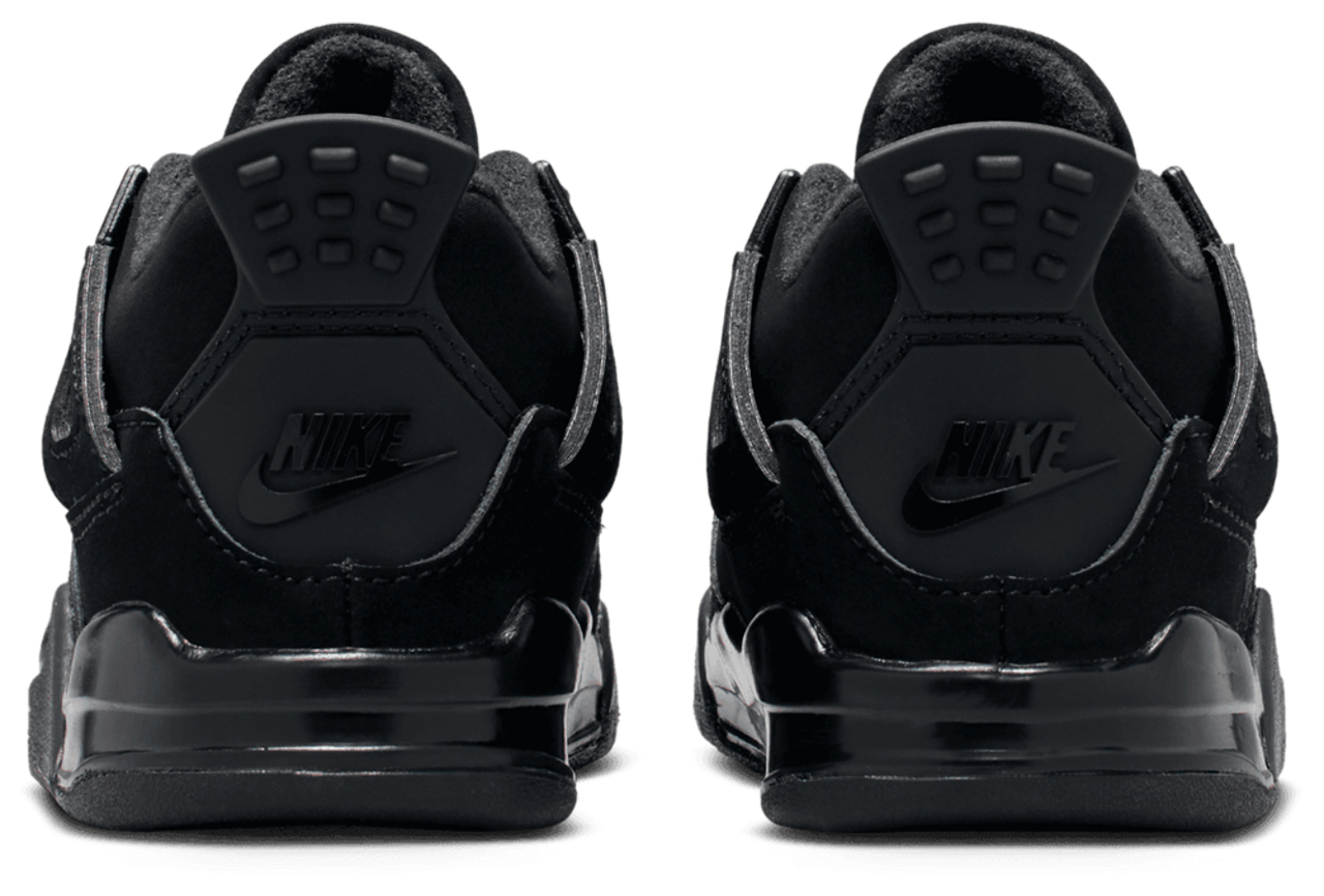 Toddler Jordan AJ 4 Retro OG Black Cat