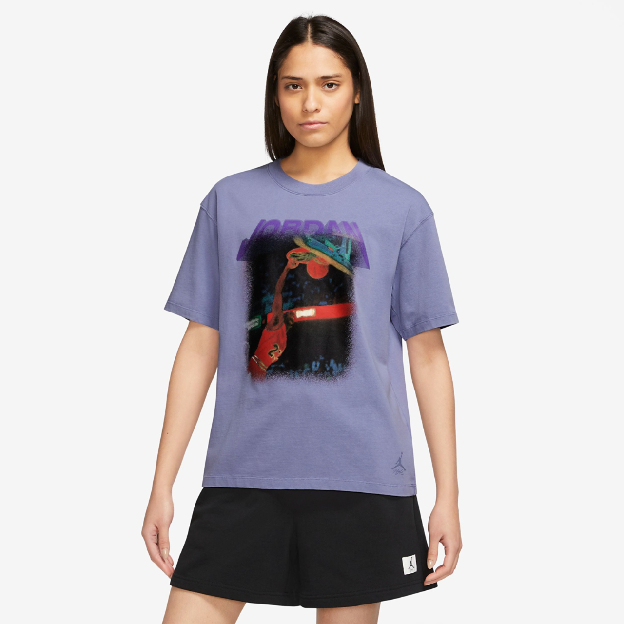 Jordan Short Sleeve GF Heritage T-Shirt Image 1 of 2. Tap to open photo gallery.