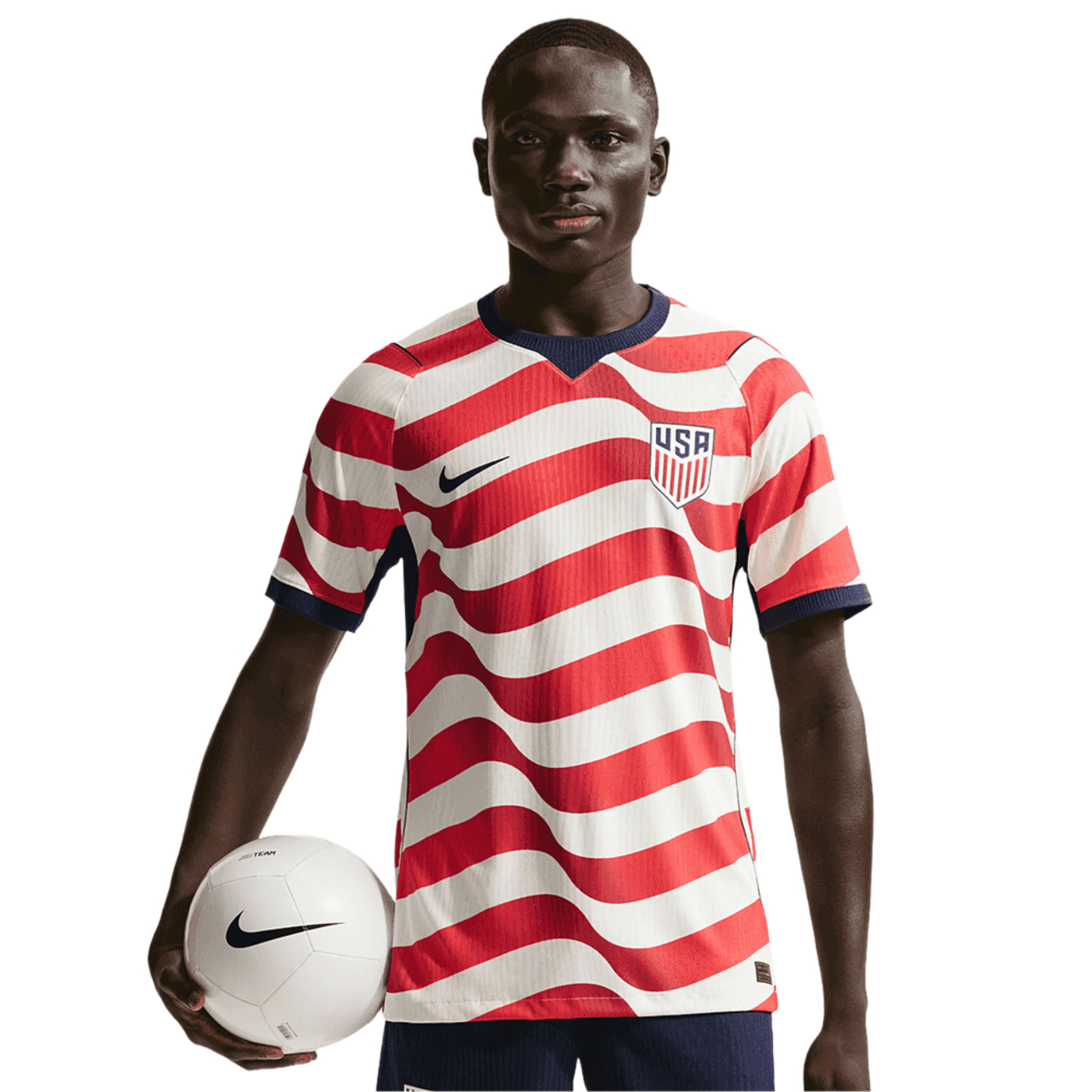Nike US Home Authentic Match Jersey Image 1 of 10. Tap to open photo gallery.