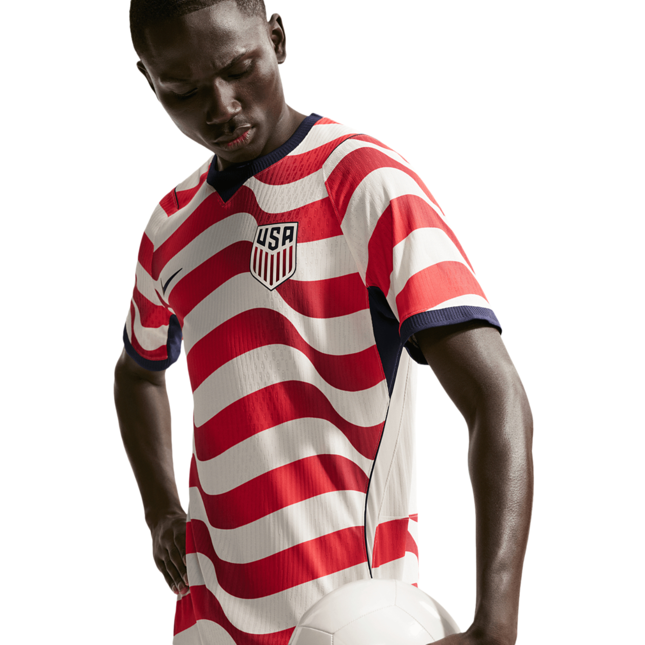 Nike US Home Authentic Match Jersey Image 5 of 10. Tap to open photo gallery.