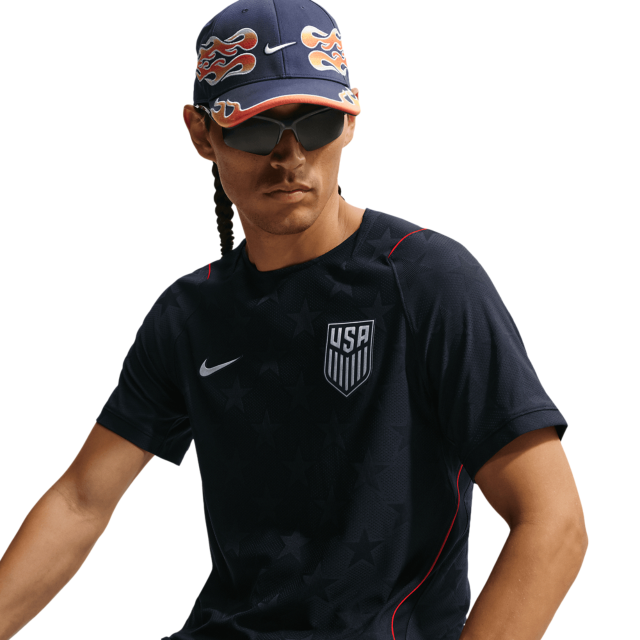 Nike US Away Authentic Match Jersey Image 5 of 10. Tap to open photo gallery.