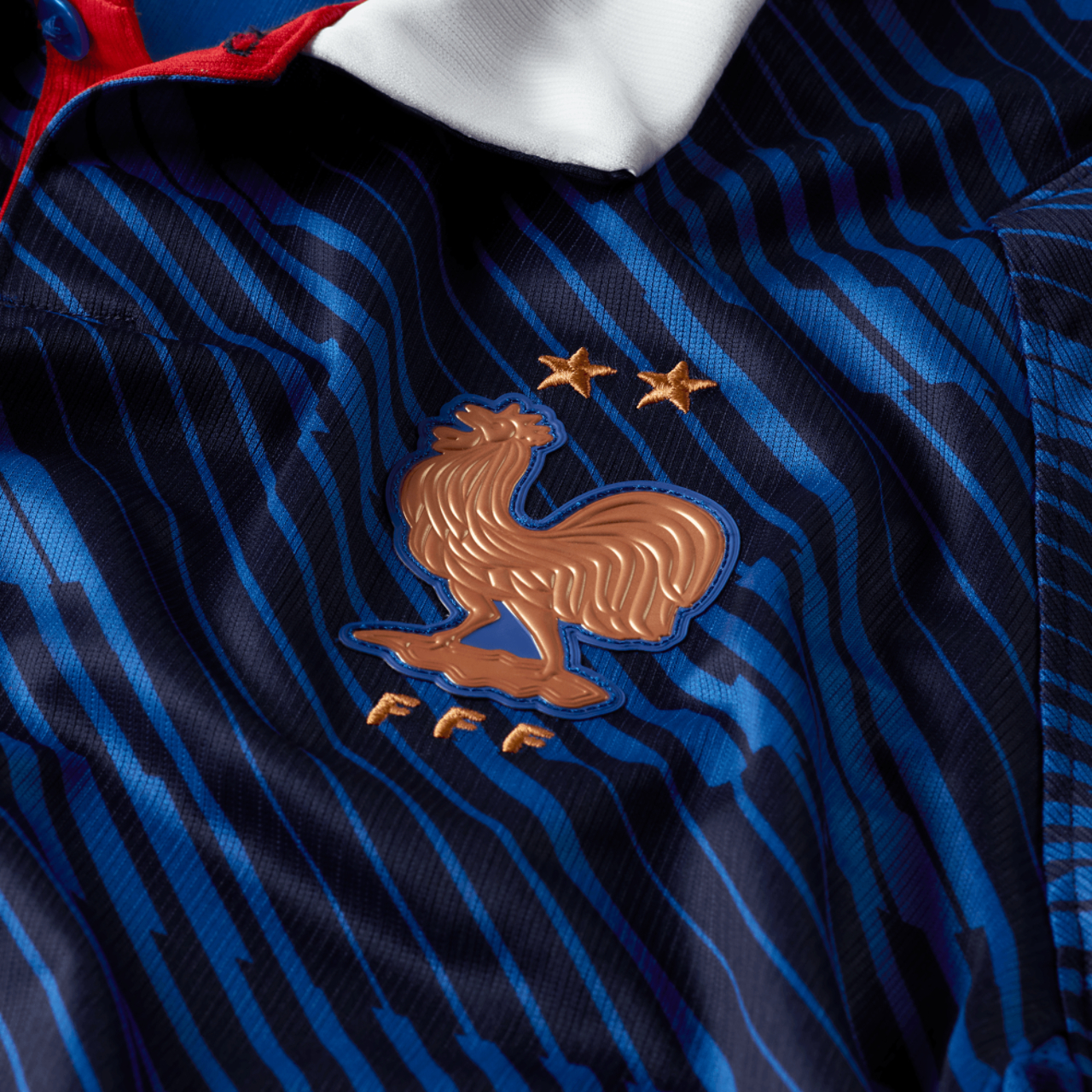 Nike France Home Replica Stadium Jersey Image 3 of 10. Tap to open photo gallery.