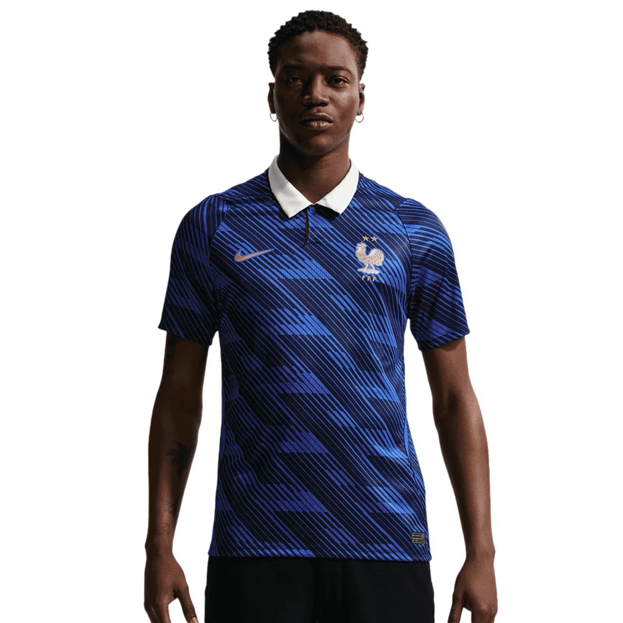 Nike France Home Replica Stadium Jersey Image 4 of 10. Tap to open photo gallery.
