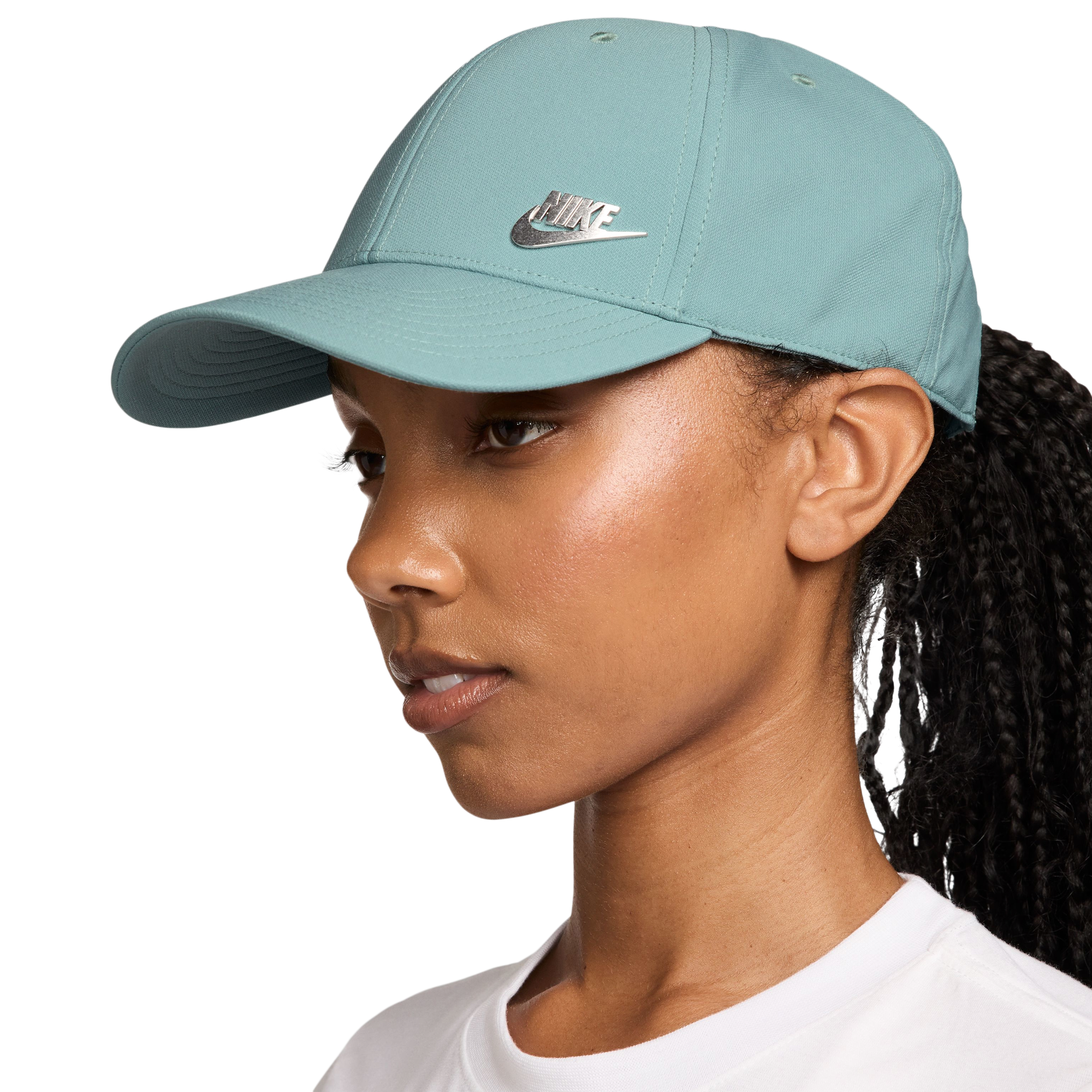 Nike Dri-FIT Club Colorblock Multi Future Cap - Cannon/Silver - Image 3