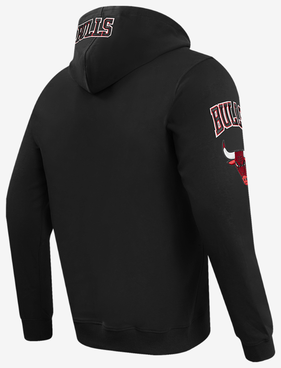 Pro Standard BULLS OLD ENGLISH FLC PO HOODIE Image 4 of 8. Tap to open photo gallery.