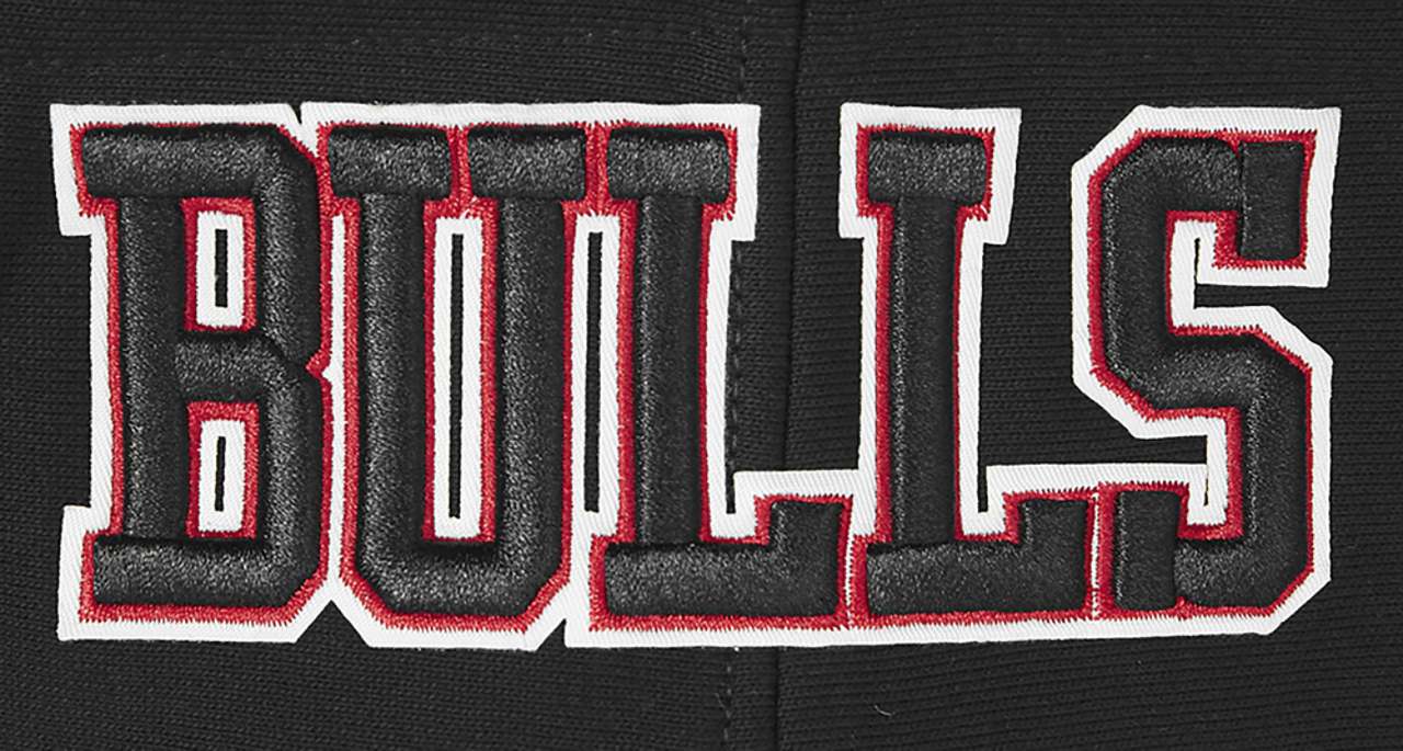 Pro Standard BULLS OLD ENGLISH FLC PO HOODIE Image 8 of 8. Tap to open photo gallery.
