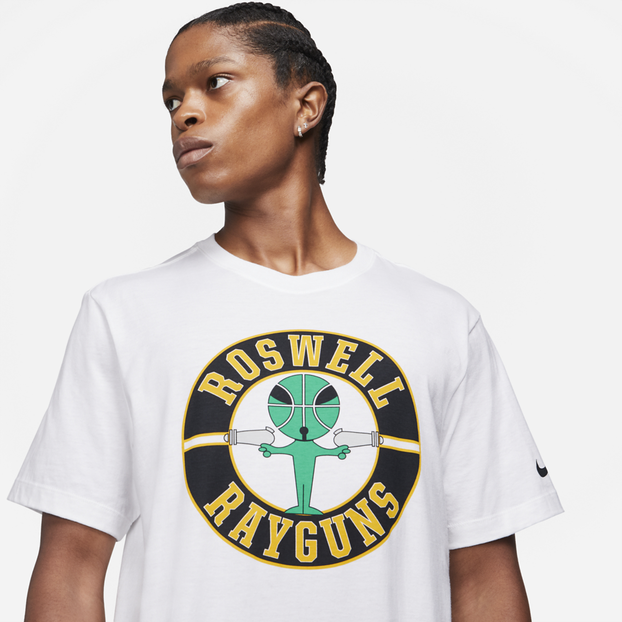 Nike Ray Core HBR T-Shirt Image 3 of 4. Tap to open photo gallery.