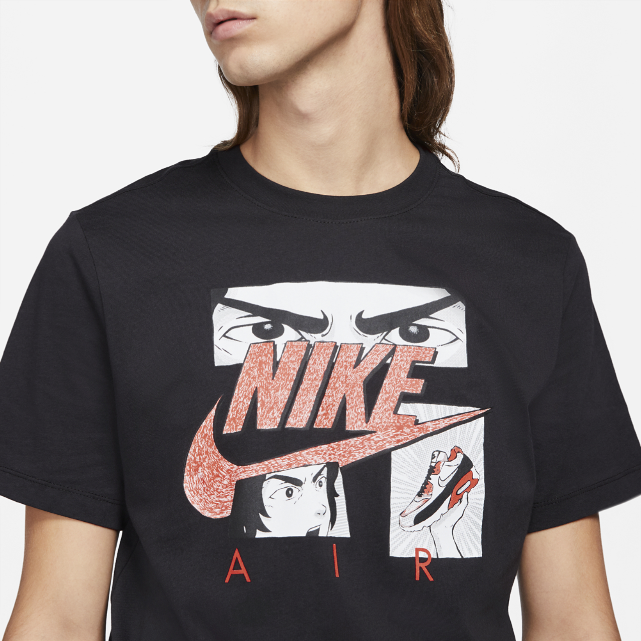 Nike Manga HBR T-Shirt Image 3 of 3. Tap to open photo gallery.