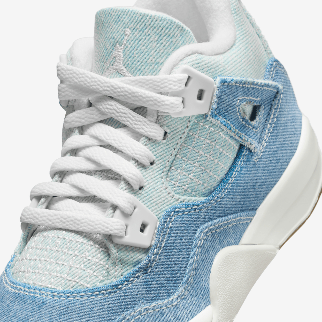 Jordan Retro 4 Tex Image 7 of 8. Tap to open photo gallery.