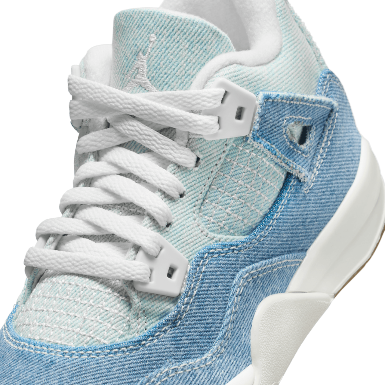 Jordan Retro 4 Tex Image 7 of 8. Tap to open photo gallery.
