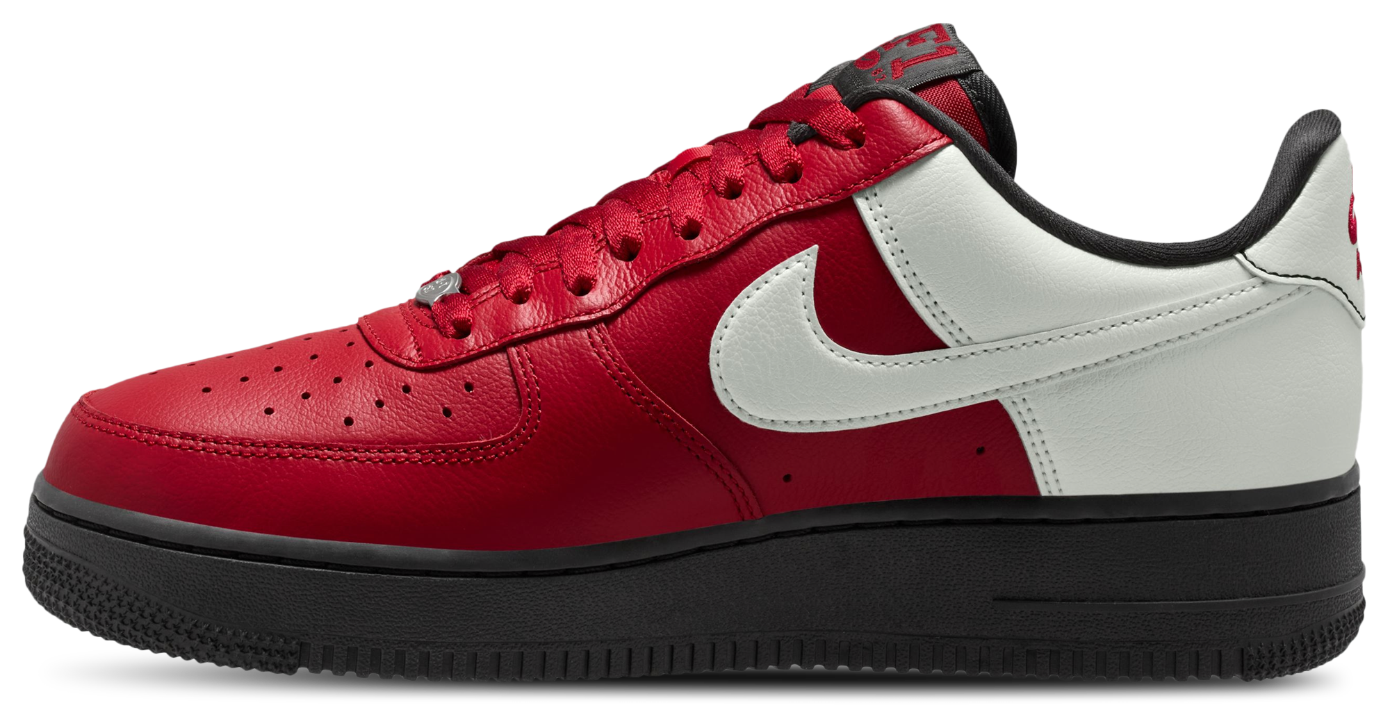 Nike Air Force 1 '07 LV8 - Men's - Gym Red/Black/Summit White - Image 2