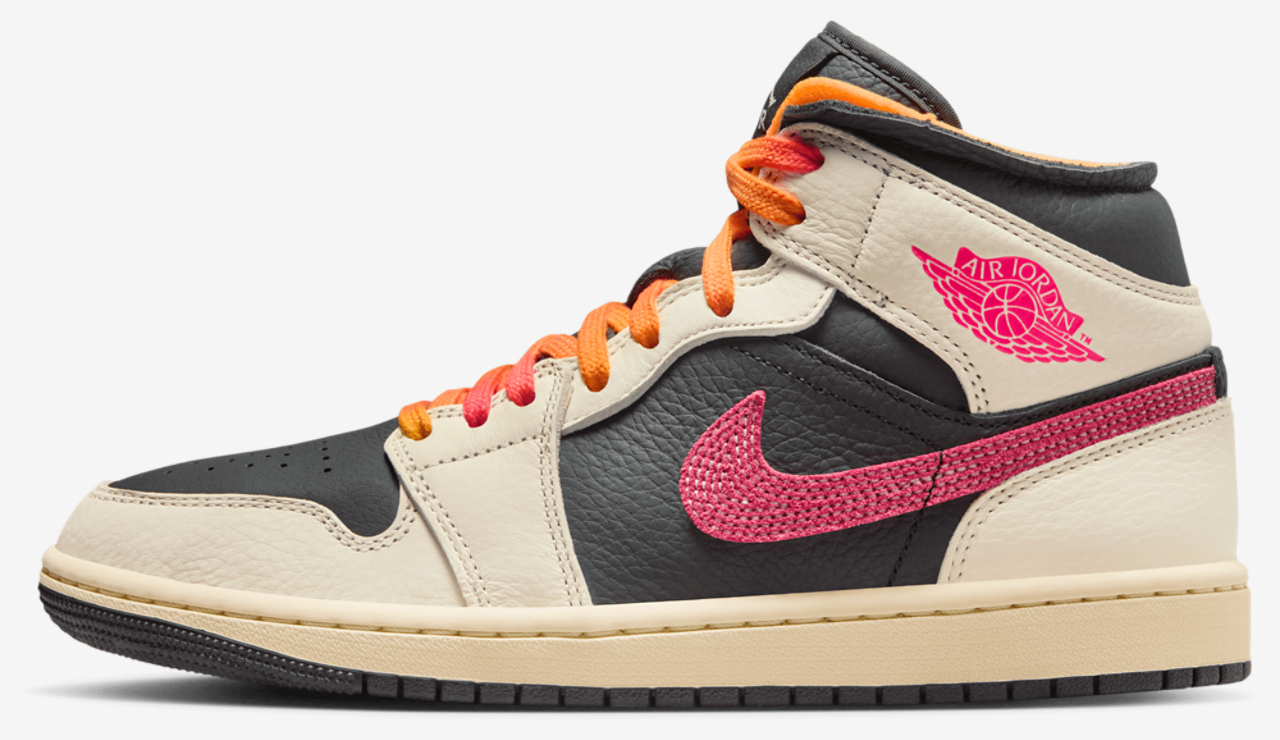 Jordan Air Jordan 1 Mid SE EDG Image 2 of 5. Tap to open photo gallery.