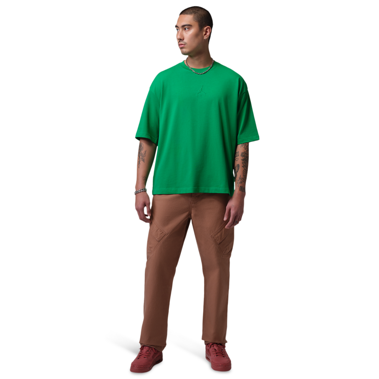 Jordan Brooklyn Oversized T-Shirt Image 5 of 5. Tap to open photo gallery.
