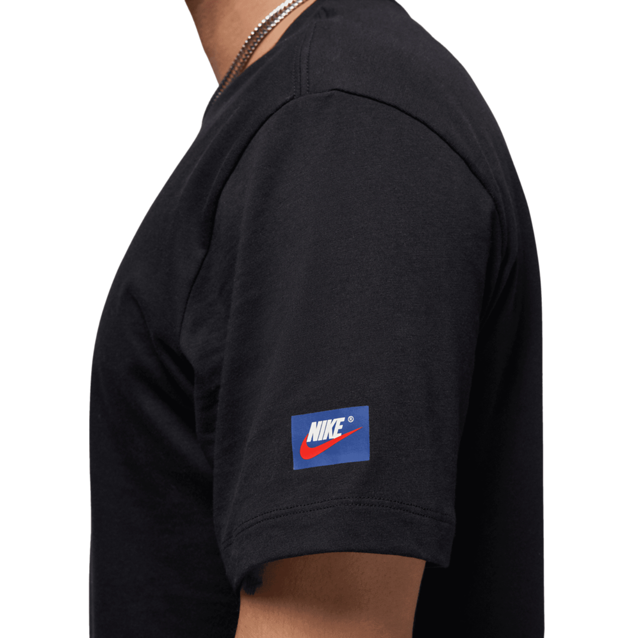 Jordan Flight Essential Vintage AJ 1 Short Sleeve Crew Image 4 of 7. Tap to open photo gallery.