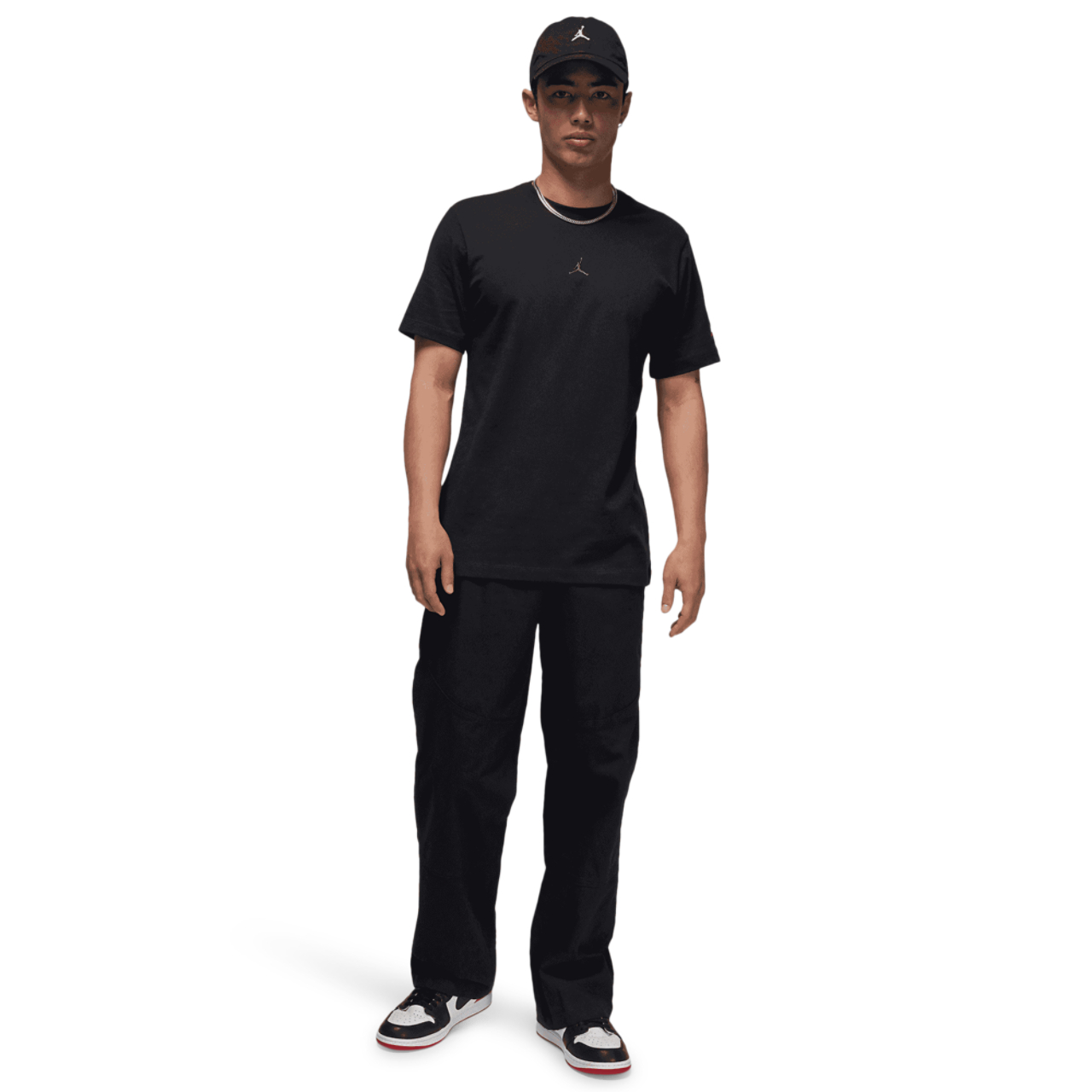 Jordan Flight Essential Vintage AJ 1 Short Sleeve Crew Image 7 of 7. Tap to open photo gallery.