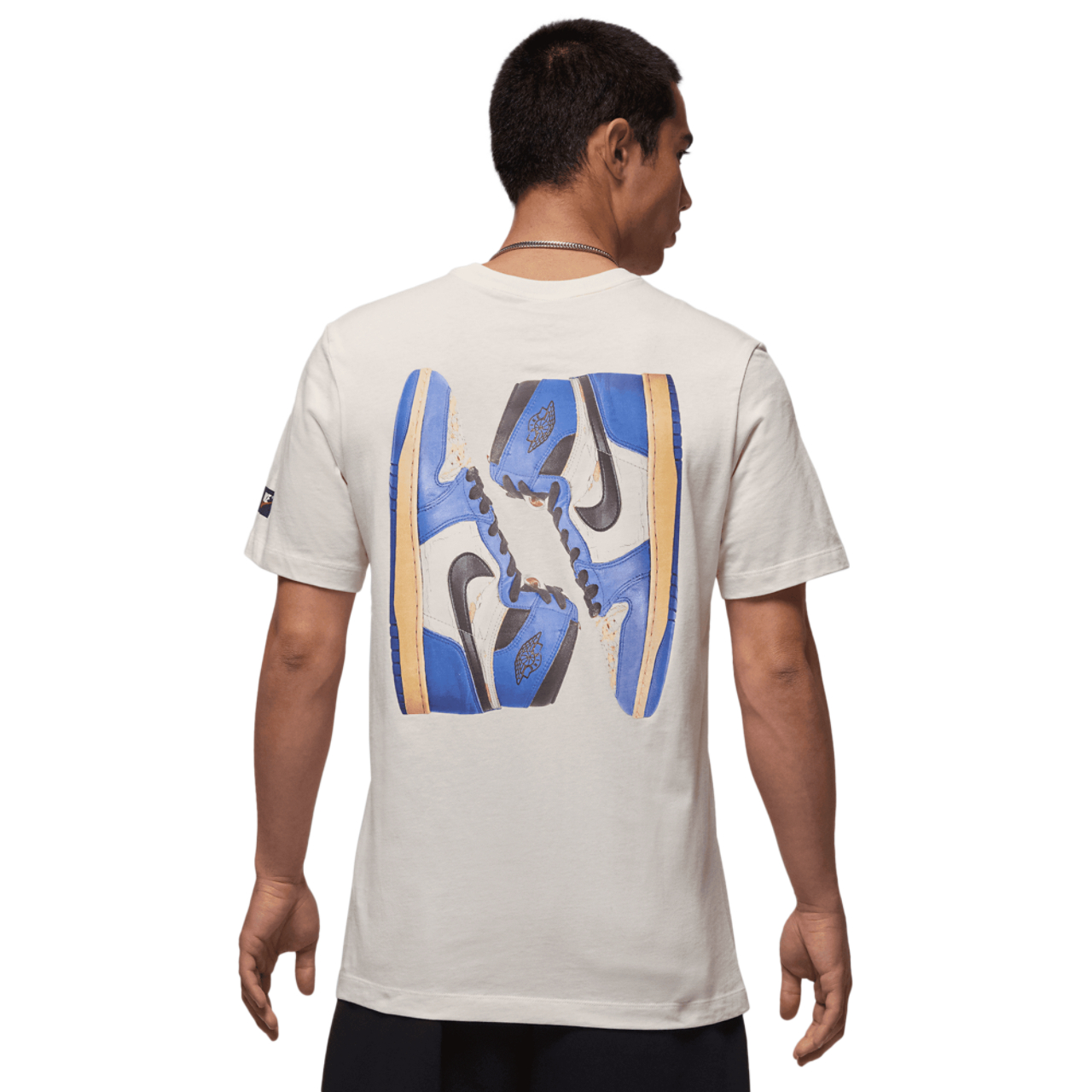Jordan Flight Essential Vintage AJ 1 Short Sleeve Crew Image 2 of 6. Tap to open photo gallery.