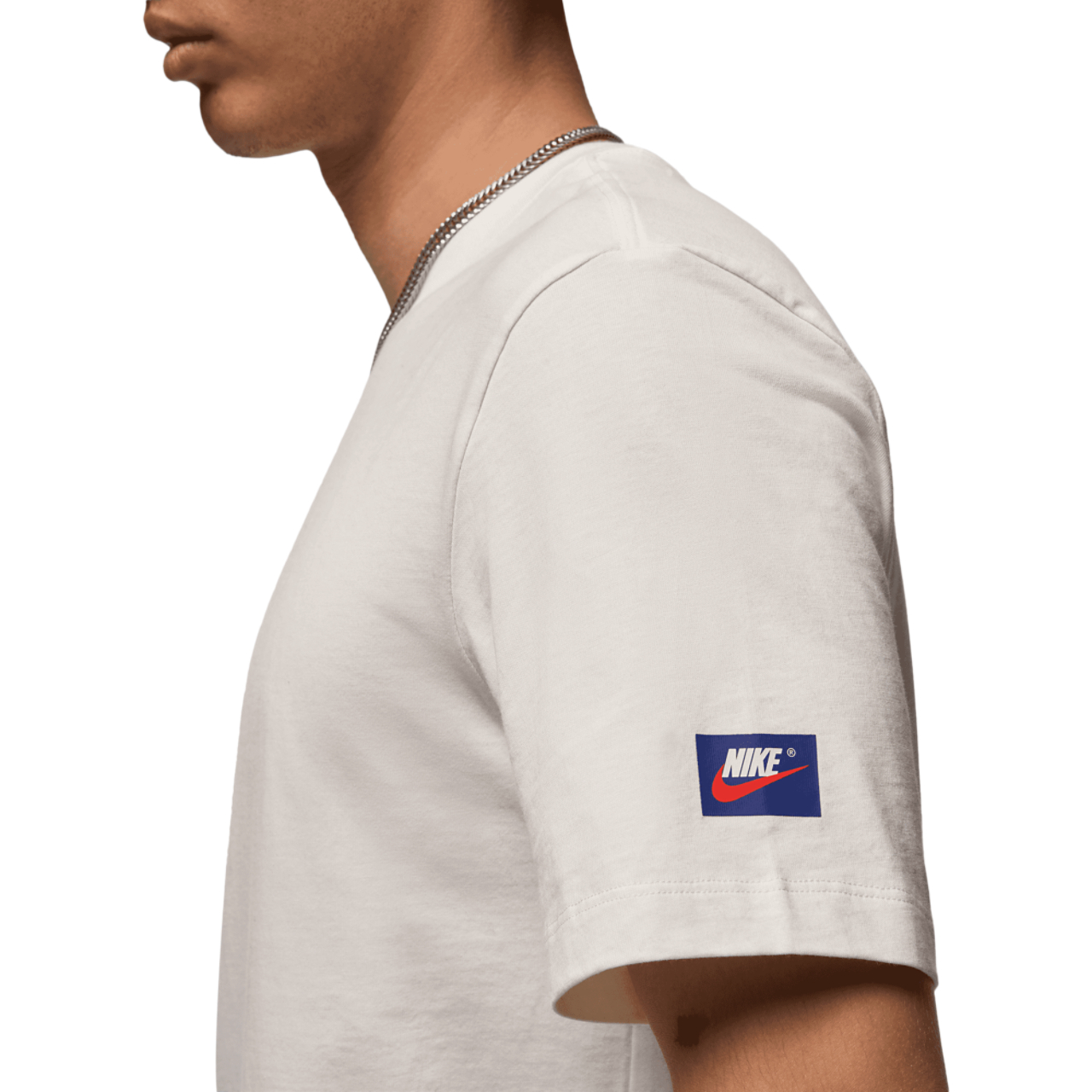 Jordan Flight Essential Vintage AJ 1 Short Sleeve Crew Image 4 of 6. Tap to open photo gallery.