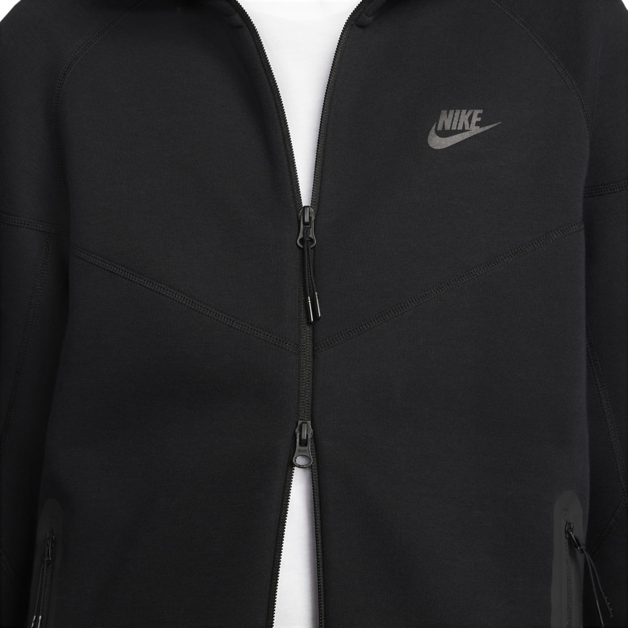 Nike Tech Fleece Full-Zip Hoodie Image 3 of 5. Tap to open photo gallery.