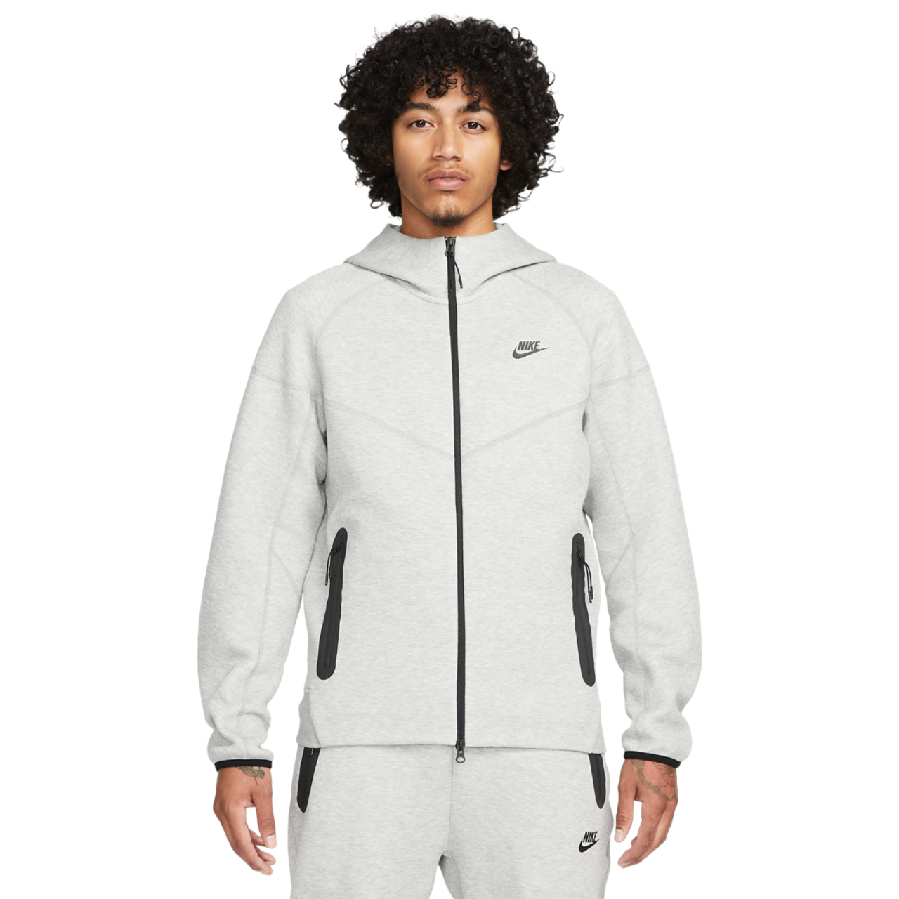 Nike Tech Fleece Full-Zip Hoodie Image 1 of 5. Tap to open photo gallery.