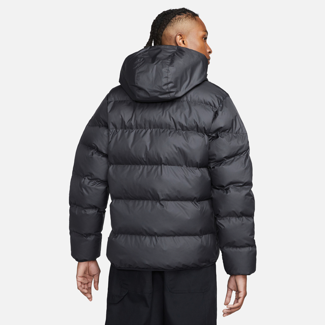 Nike SF Water Resistant PL Filled Hooded Jacket Image 2 of 7. Tap to open photo gallery.