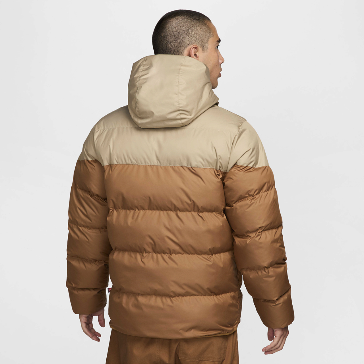Nike SF Water Resistant PL Filled Hooded Jacket Image 2 of 3. Tap to open photo gallery.