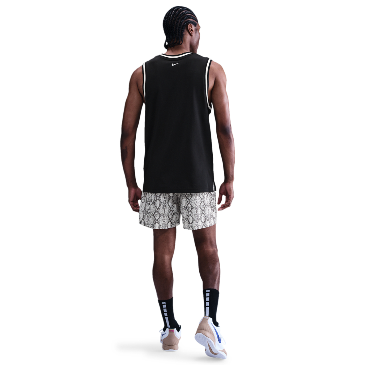Nike Dri-FIT 5" Mesh Paint Shorts Image 3 of 6. Tap to open photo gallery.