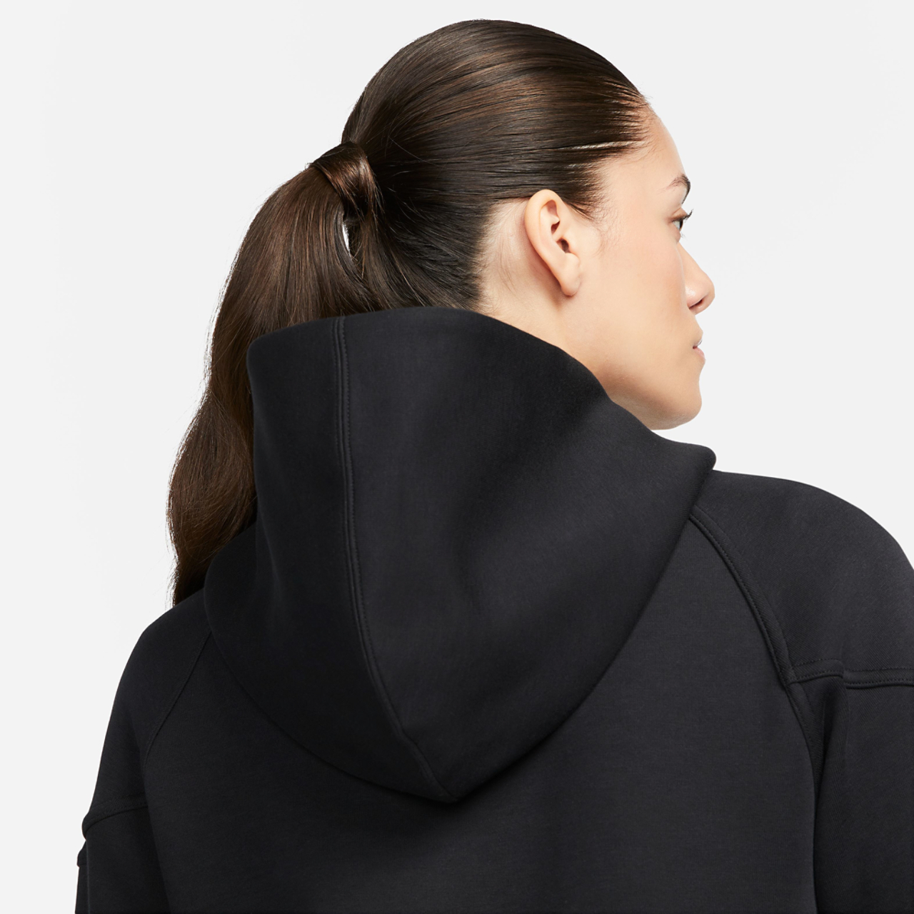 Nike NSW Tech Fleece WR Full-Zip Hoodie Image 5 of 6. Tap to open photo gallery.