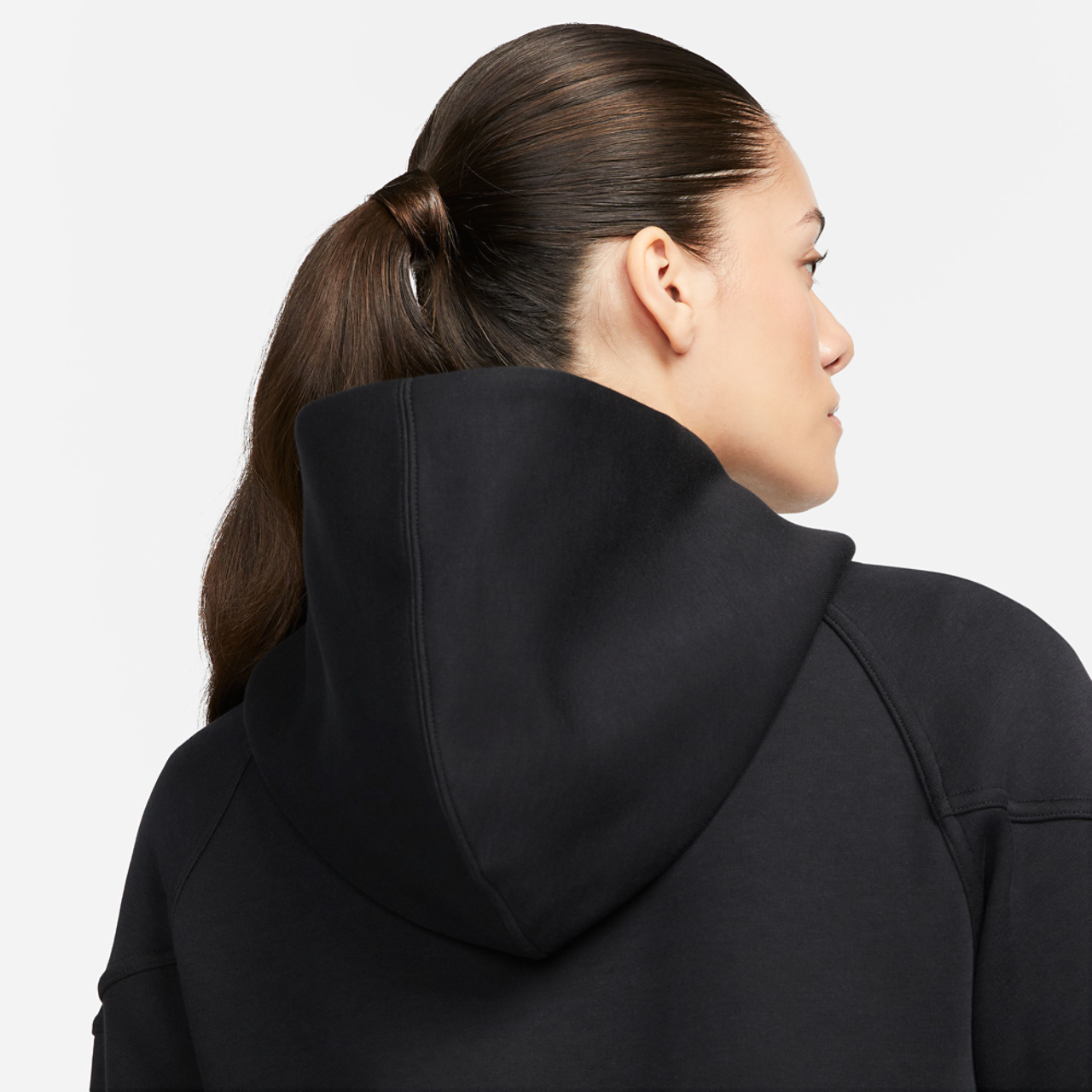 Nike NSW Tech Fleece WR Full-Zip Hoodie Image 5 of 6. Tap to open photo gallery.
