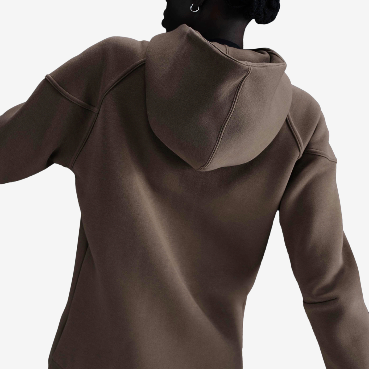 Nike NSW Tech Fleece WR Full-Zip Hoodie Image 2 of 5. Tap to open photo gallery.