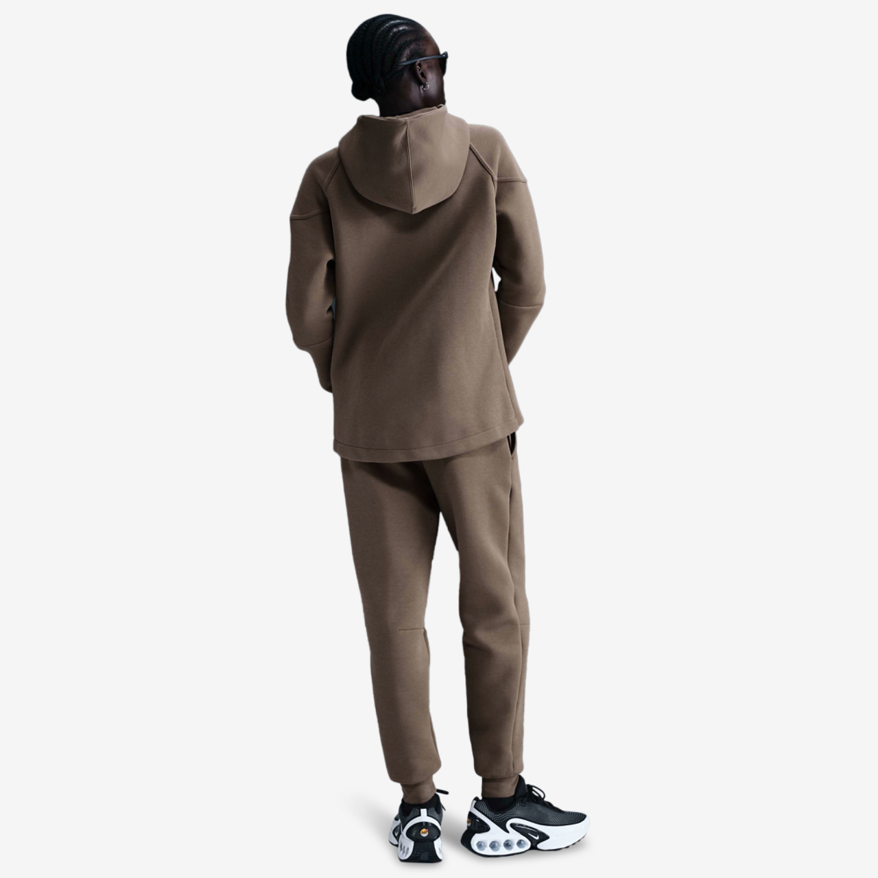 Nike NSW Tech Fleece WR Full-Zip Hoodie Image 5 of 5. Tap to open photo gallery.