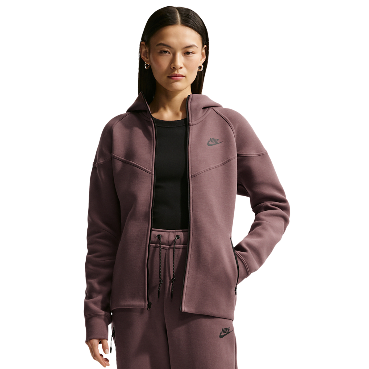 Nike NSW Tech Fleece WR Full-Zip Hoodie - Women's | Foot Locker