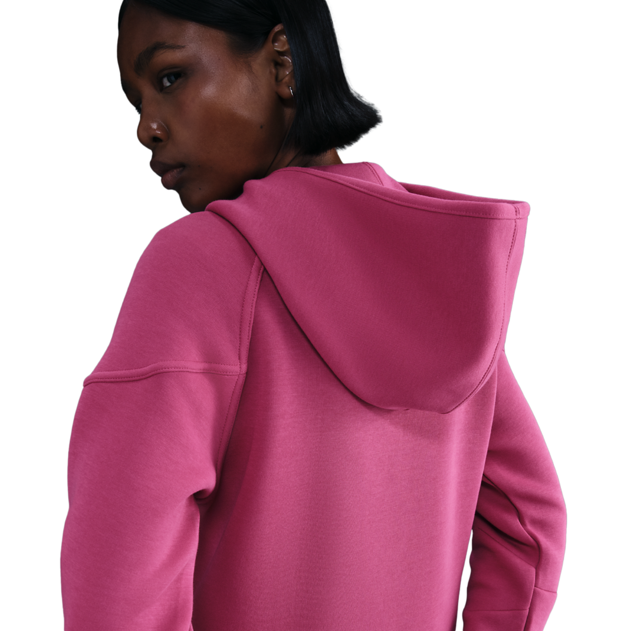 Nike NSW Tech Fleece WR Full-Zip Hoodie Image 2 of 4. Tap to open photo gallery.