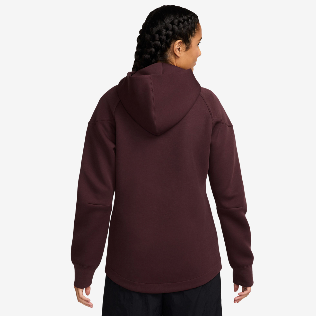 Nike NSW Tech Fleece WR Full-Zip Hoodie Image 2 of 3. Tap to open photo gallery.