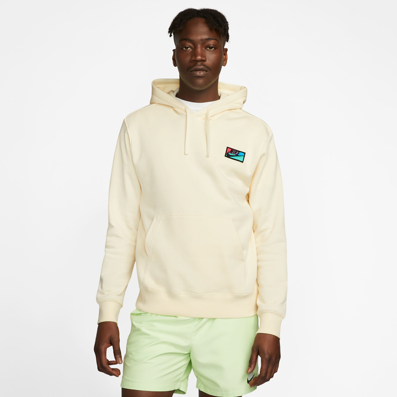 Nike Club+ Patch GX Pullover Hoodie Image 1 of 2. Tap to open photo gallery.