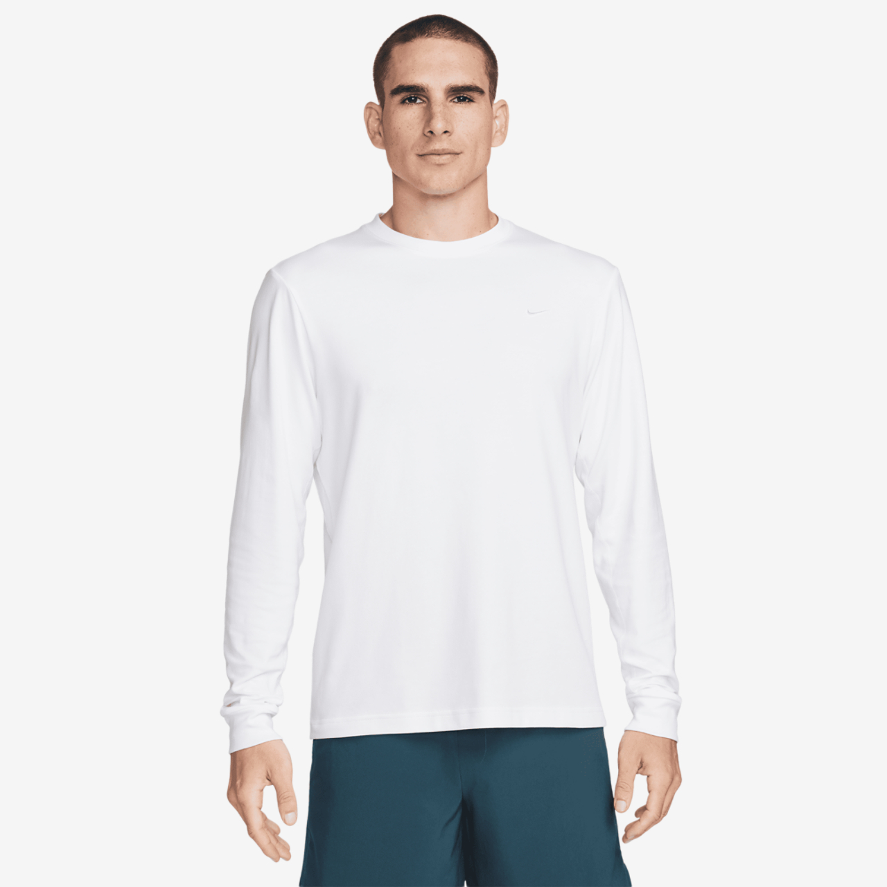 Nike Dri-FIT Primary Long Sleeve Top Image 1 of 5. Tap to open photo gallery.